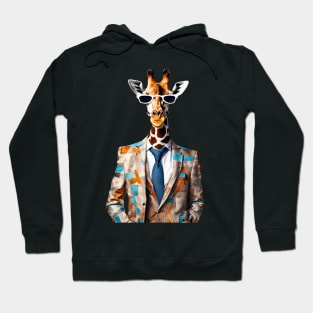 Dapper Giraffe Elegance Hoodie